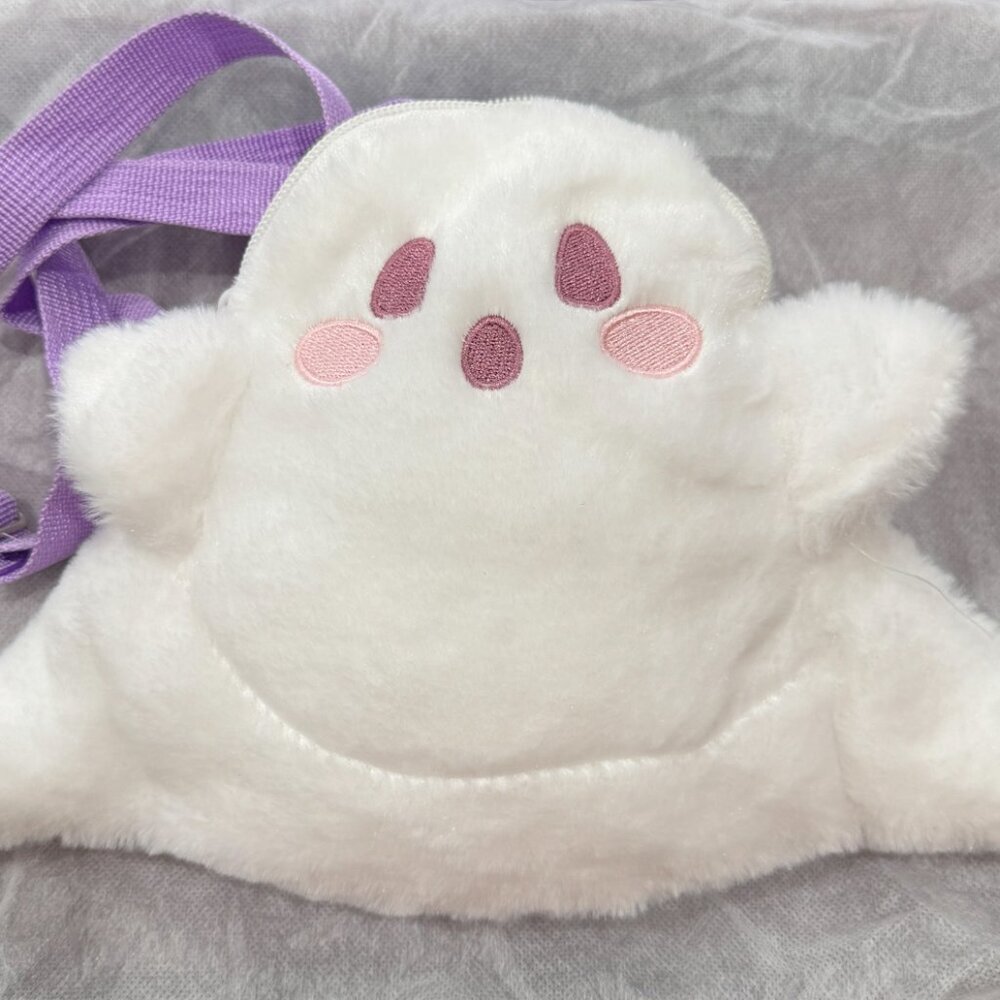 Ghost Plush Crossbody NWT